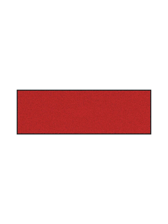 vidaXL Rutschfest Teppich Außenbereich Rechteckig Synthetisch,Polyester/Cotton/Leather Red