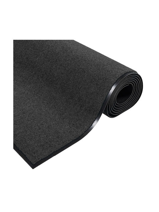 vidaXL Antiderapant Covor De exterior Rectangular Cărbune de lemn