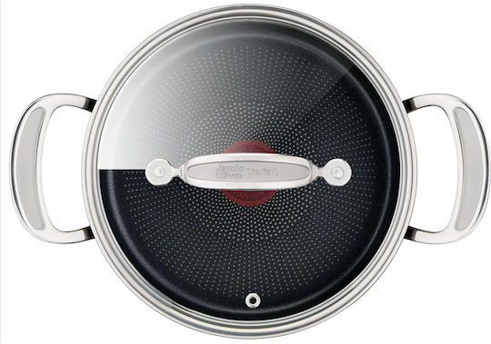 Tefal Jamie Oliver Βαθιά Κατσαρόλα από Αλουμίνιο 5.4lt / 24cm