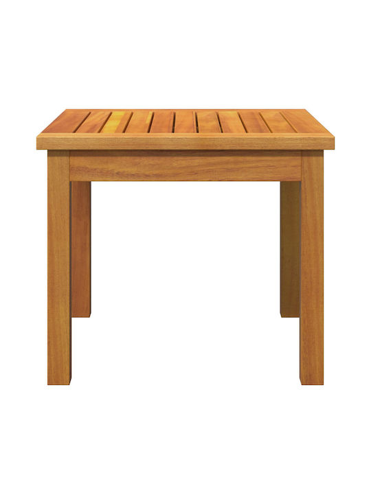 Sitting Room Table for Small Outdoor Spaces Made of Acacia Acacia 45x45x38cm