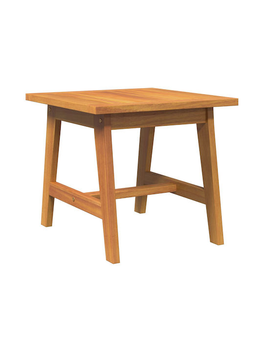 Sitting Room Table for Small Outdoor Spaces Made of Acacia Acacia 45x45x40cm