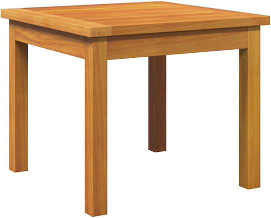Sitting Room Table for Small Outdoor Spaces Made of Acacia Acacia 45x45x38cm