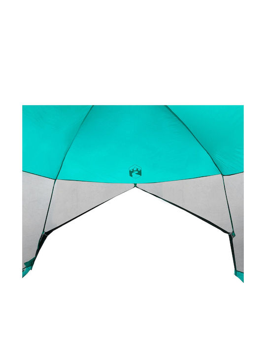 vidaXL Garten Gazebo Grün 3,8x3,8m