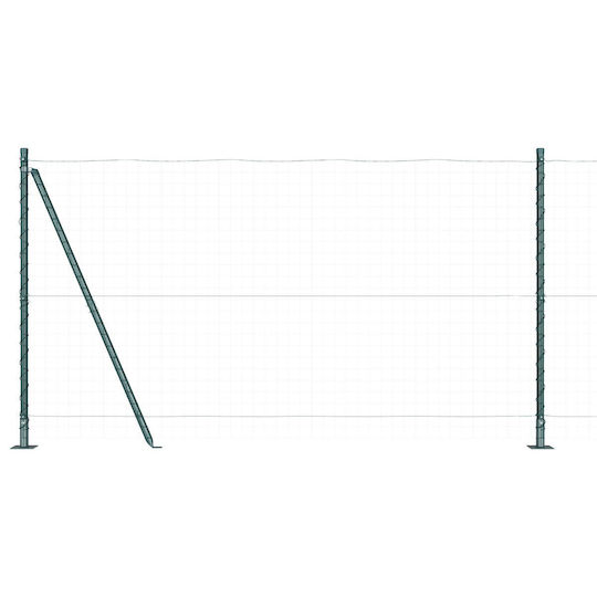 vidaXL Garden Fencing Material 1pcs Green