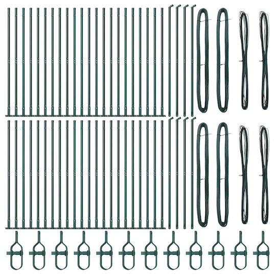 vidaXL Garden Fencing Material 1pcs Green