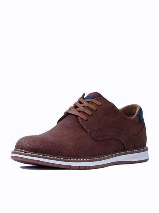 Men's Synthetic Leather Casual Shoes Blue
