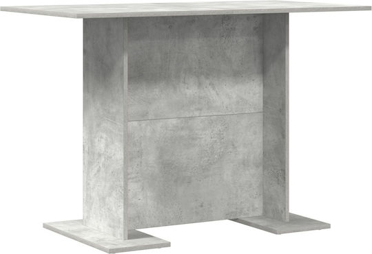 Tisch Speisesaal Holz Gray 110x60x75cm