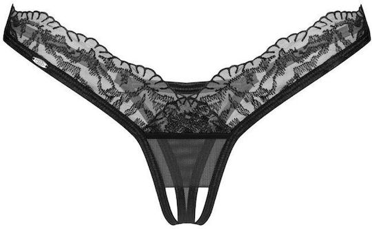 Ανοιχτό Slip String Arrowel Μαύρο