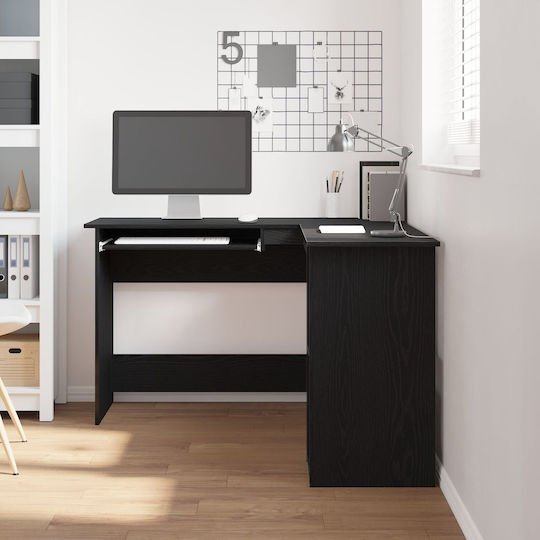 Ecke Schreibtisch Holz Black Oak 120x140x75cm