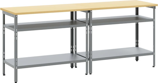 vidaXL Πάγκος Εργασίας 55x85x100cm 2τμχ 3321390