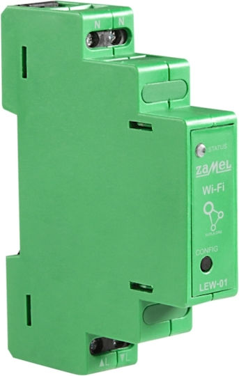Zamel Πρίζα Ράγας WiFi 230V 16A