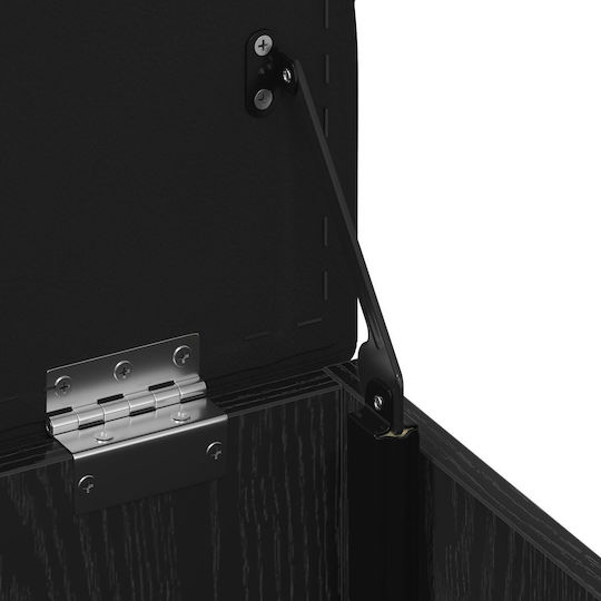 Табуретка Дневна стая с Място за Съхранение Дърво Black Oak 40x40x45бр