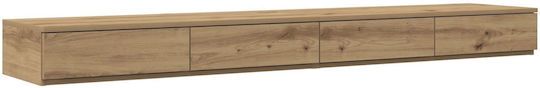 vidaXL Holzbettschublade Braune 180x36,5x16,5cm