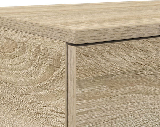 vidaXL Bettkasten aus Holz Oaks 80x36.5x16.5cm