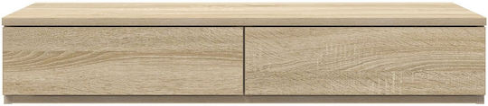 vidaXL Bettkasten aus Holz Oaks 80x36.5x16.5cm