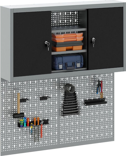 vidaXL Perforierte Wand 3 Stück 3321404