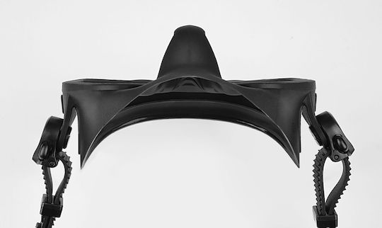 C4 C4 Tauchmasken Silikon Condor Antifog Schwarze