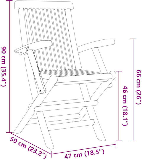 Outdoor Dining Set 7 Pieces Brown