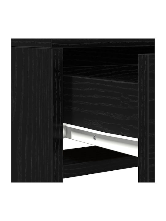 Тоалетна за грим Дървена Black Oak с Огледало 50x41x140бр
