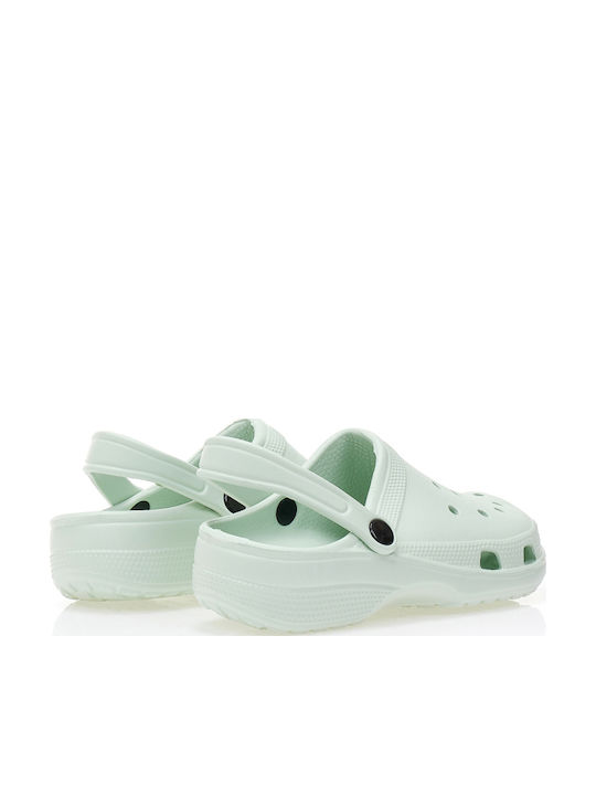 Tsoukalas Women's Turquoise Clogs