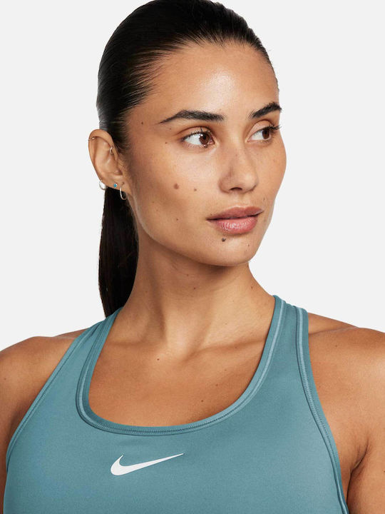 Dri-Fit Swoosh Women's Athletic Sports Bra Blue