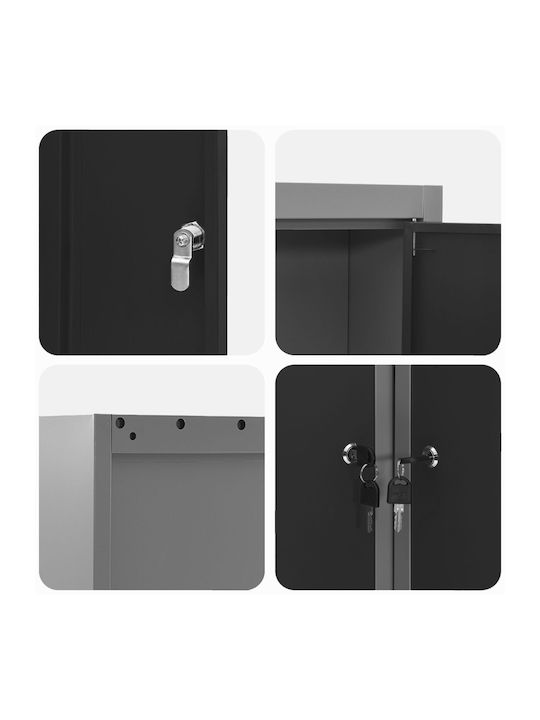 Черно 55x55x55см.