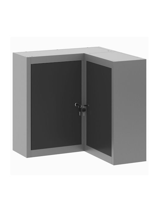 Черно 55x55x55см.