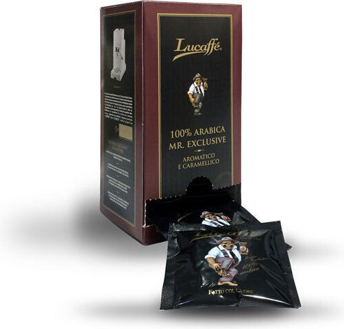 Lucaffe Capsule Espresso Mr Exclusive Caramel Compatibile cu Mașina E.S.E. Pod 15capace