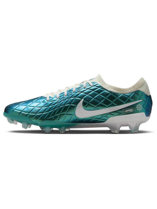 Nike Tiempo Legend 10 Elite Ποδοσφαιρικά Παπούτσια με Τάπες FG Πράσινα