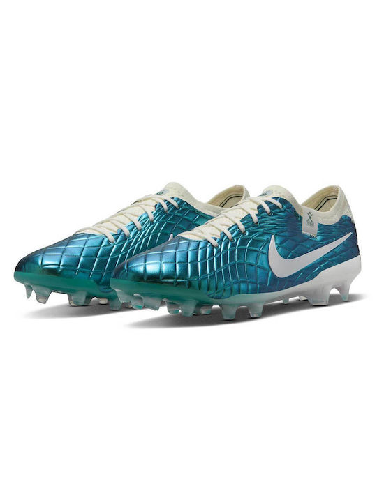Nike Tiempo Legend 10 Elite Football Shoes with Cleats Green