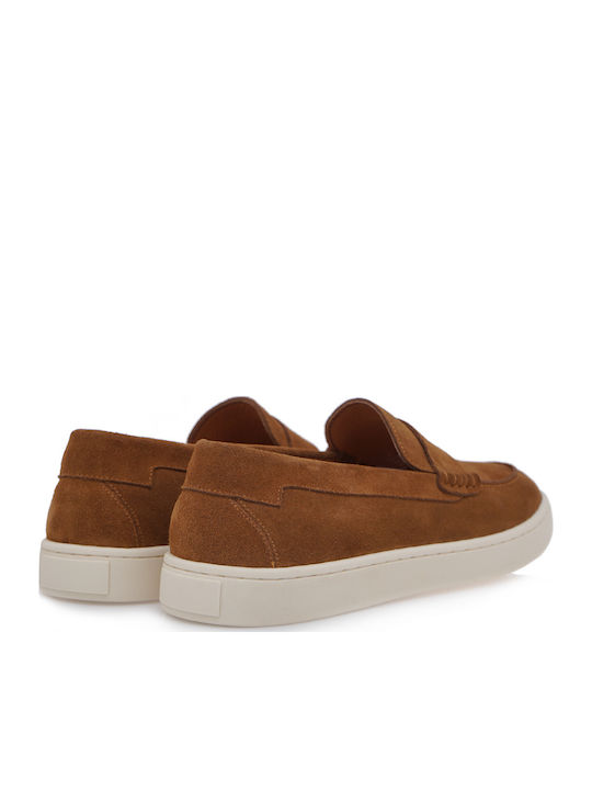 Men's Suede Loafers Olive