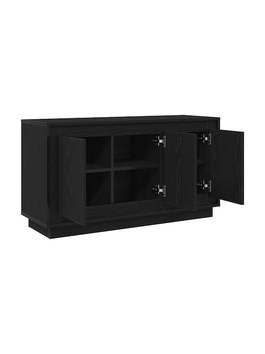 Bufet din Lemn Negru 102x35x55cm