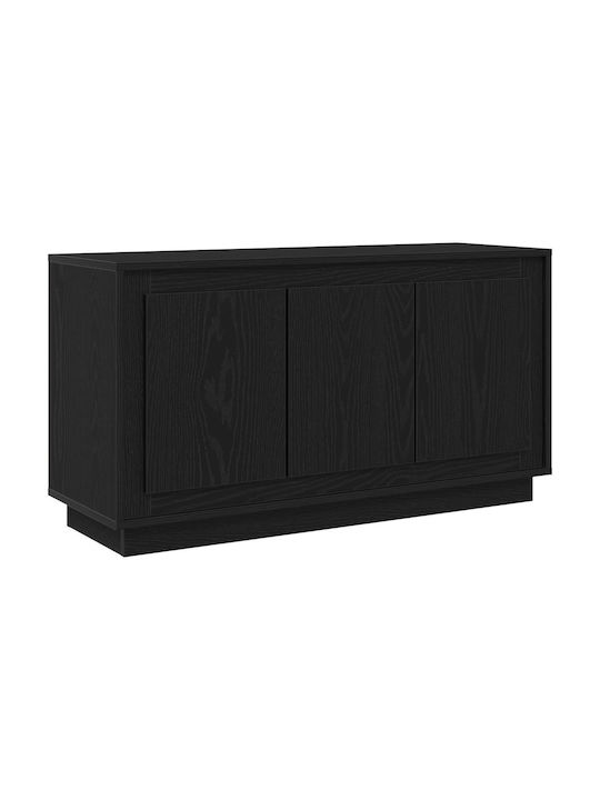 Bufet din Lemn Negru 102x35x55cm