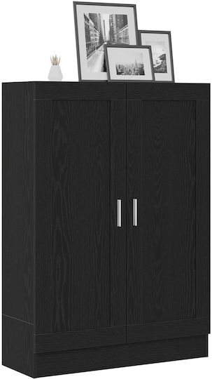 Мебели за съхранение дървен Black Oak 82.5x30.5x115см