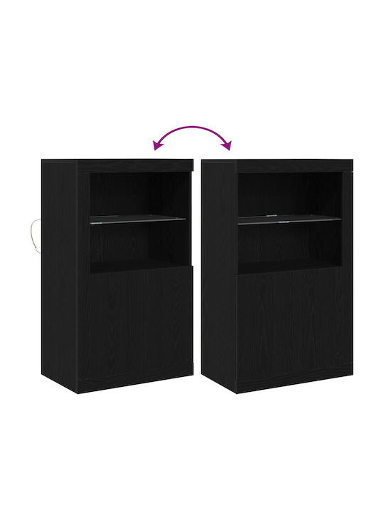 Bufet Black Oak 60.5x37x100cm