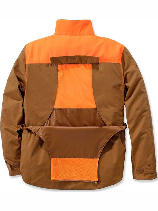 Upland Sleeveless Jacket Waterproof Brown