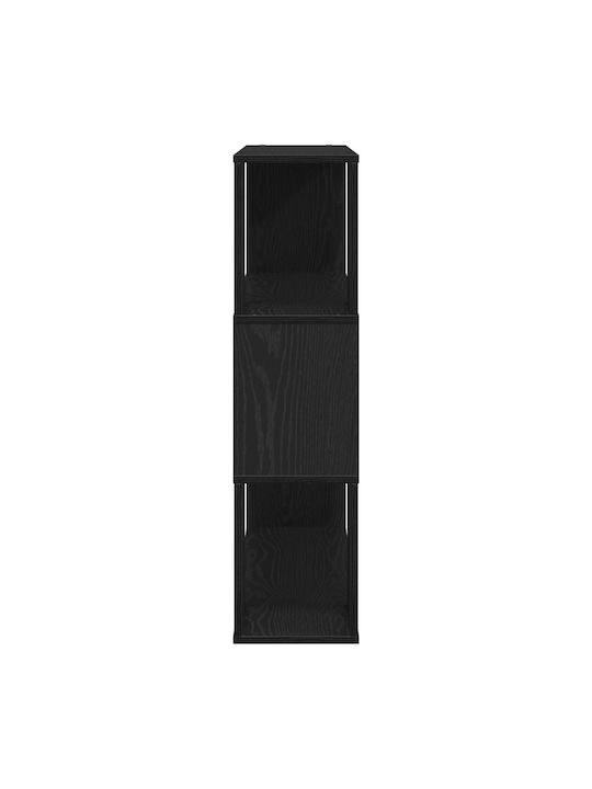 Βιβλιοθήκη Μαύρη Δρυς 100x24x94εκ.