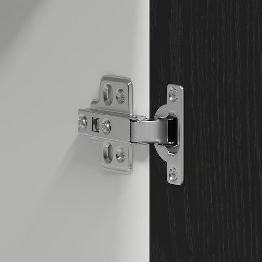 Set Dulapuri de Bucătărie Suspendate & de Podea Negru 80x31x60buc