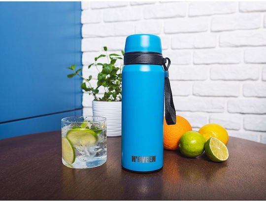 Thermos Μπουκάλι Θερμός Ανοξείδωτο 700ml Μπλε