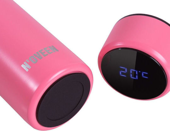 Noveen Tb2116 Termos Afișaj Tactil Led 280ml Roz Mat