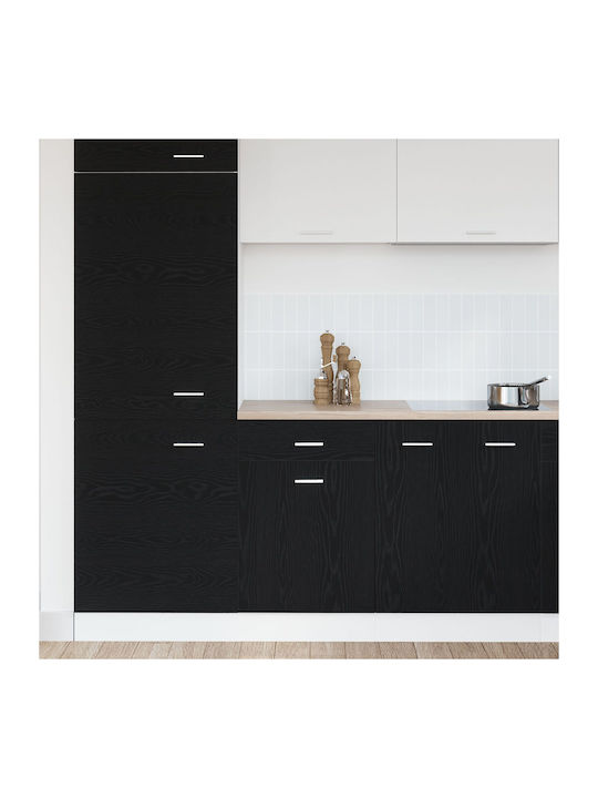 Bodenstehender Schrank Black 50x46x81.5cm