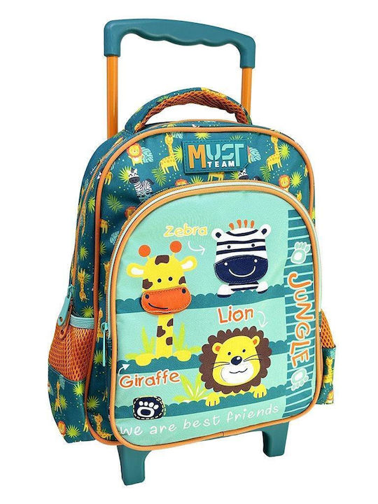 Trolley-Tasche Must Team Vorschule 27x10x31 2 Fächer Dschungeltiere Trolley-Tasche Must Team Vorschule 27x10x31 2 Fächer Dschungeltiere