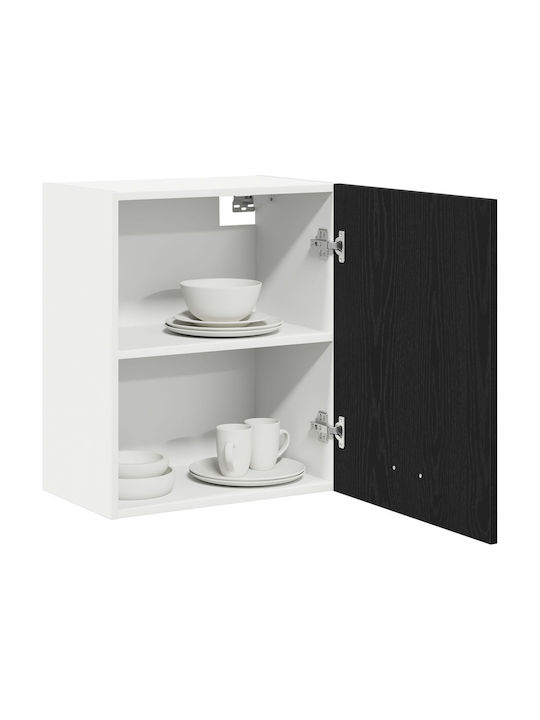 Kitchen Cabinet Set Wall & Floor Μαύρη Δρυς 100x31x60cm