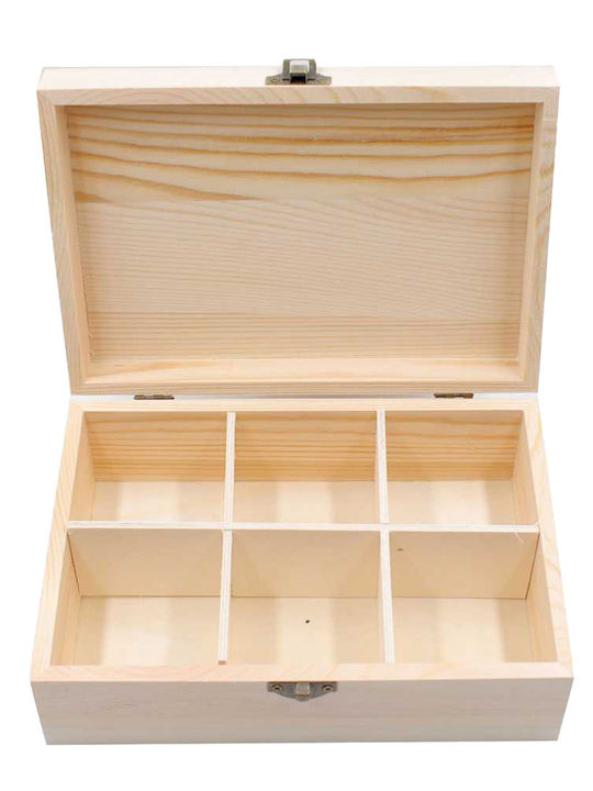 Tpster Διακοσμητικό Κουτί Ξύλινο 22x15x8cm Tpster Διακοσμητικό Κουτί Ξύλινο 22x15x8cm