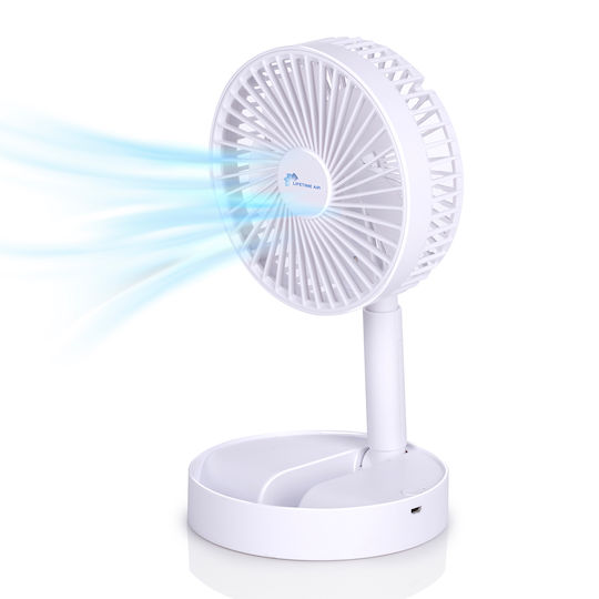 Lifetime USB Klappbarer Ventilator Weiß 871125224959