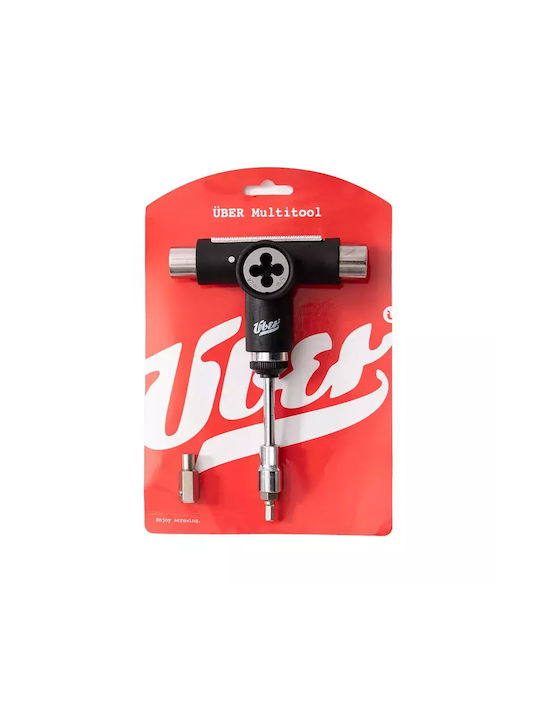 Über Skateboard Multi Tool Black Über Skateboard Multi Tool Black