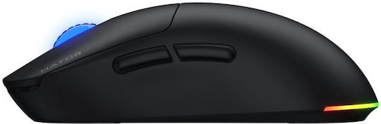 HATOR Quasar 3 Ασύρματο RGB Gaming Ποντίκι 12000 DPI Μαύρο