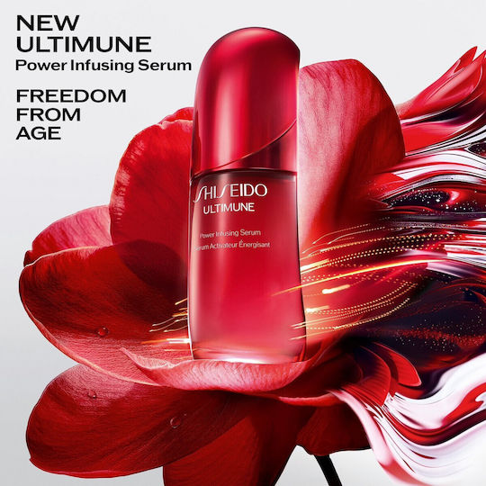 Shiseido Ultimune Power Infusing Anti-Aging Serum Gesicht für Strahlkraft & Aufhellung 120ml