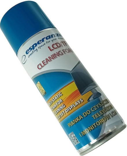 Esperanza Spray Συμπιεσμένου Αέρα Καθαριστικό Σπρέυ Οθόνης 400ml