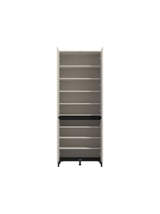 Holz Schuhschrank Flannan 2k4v 80x40x205cm